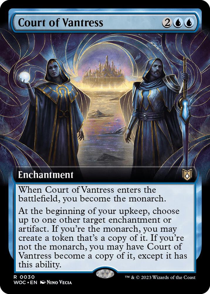 Court of Vantress (Extended Art) - Commander: Wilds of Eldraine (WOC)