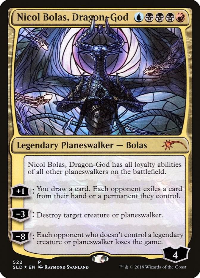 Nicol Bolas, Dragon-God (Stained Glass) - Secret Lair Drop Series (SLD)