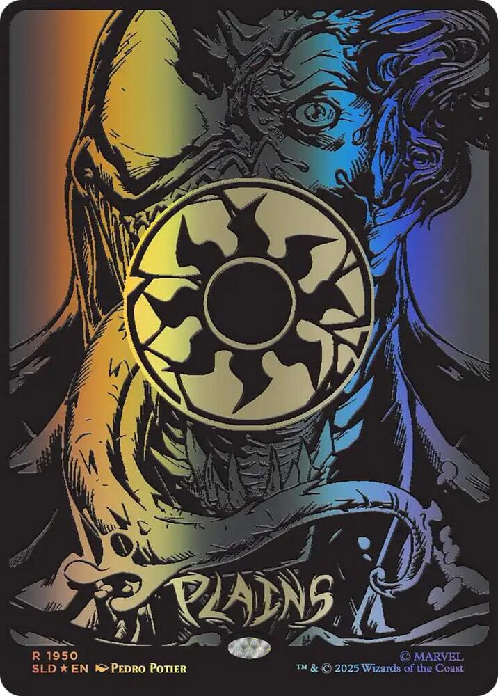 Plains (1950) (Raised Foil) - Secret Lair Drop Series (SLD)