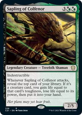 Sapling of Colfenor - Commander 2021 (C21)
