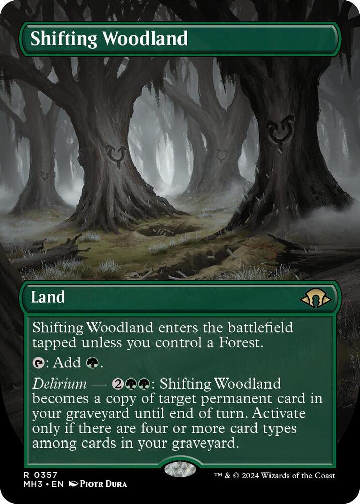 Shifting Woodland (Borderless) - Modern Horizons 3 (MH3)