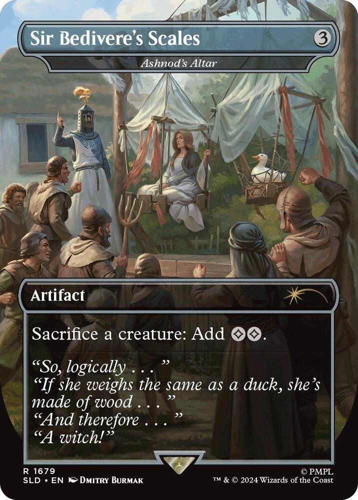 Sir Bedivere's Scales - Ashnod's Altar (foil) - Secret Lair Drop Series (SLD)
