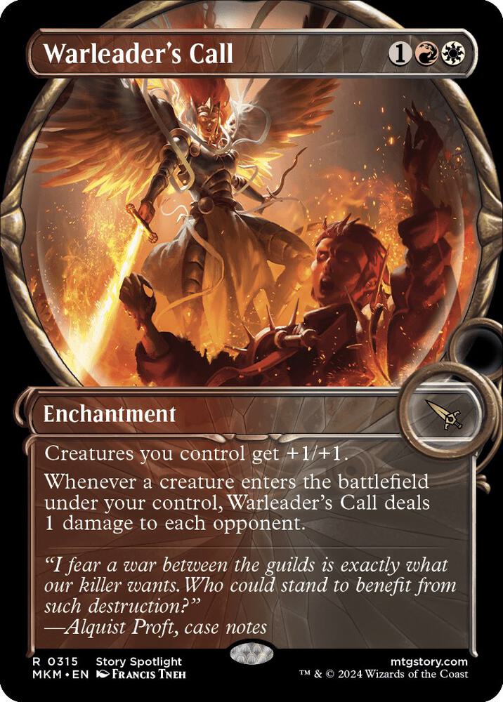 Warleader's Call (Showcase) - Murders at Karlov Manor (MKM) Foil