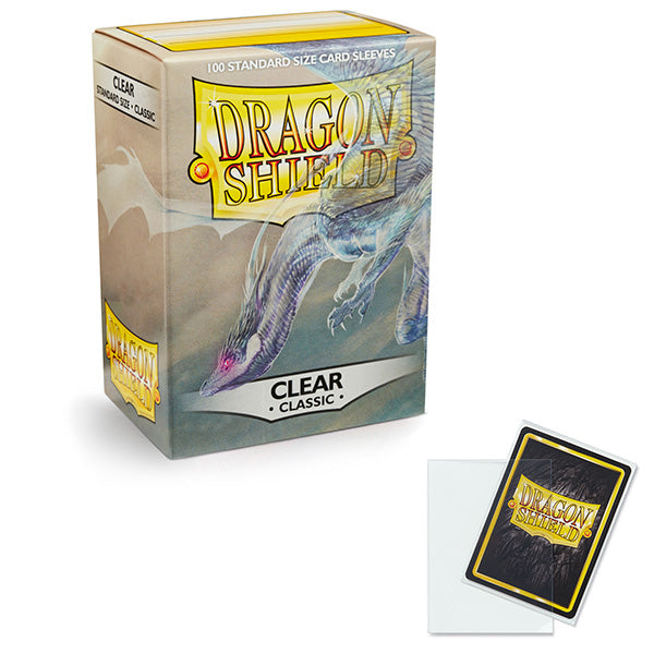 Dragon Shield Sleeves: Standard- Classic Clear (100 ct.)