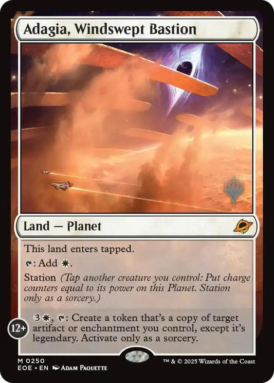 Adagia, Windswept Bastion - Promo Pack: Edge of Eternities (PPEOE)
