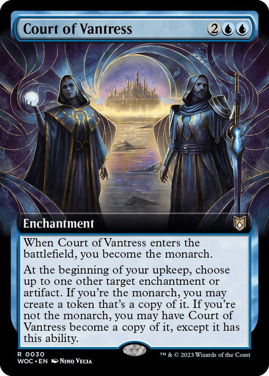 Court of Vantress (Extended Art) - Commander: Wilds of Eldraine (WOC)