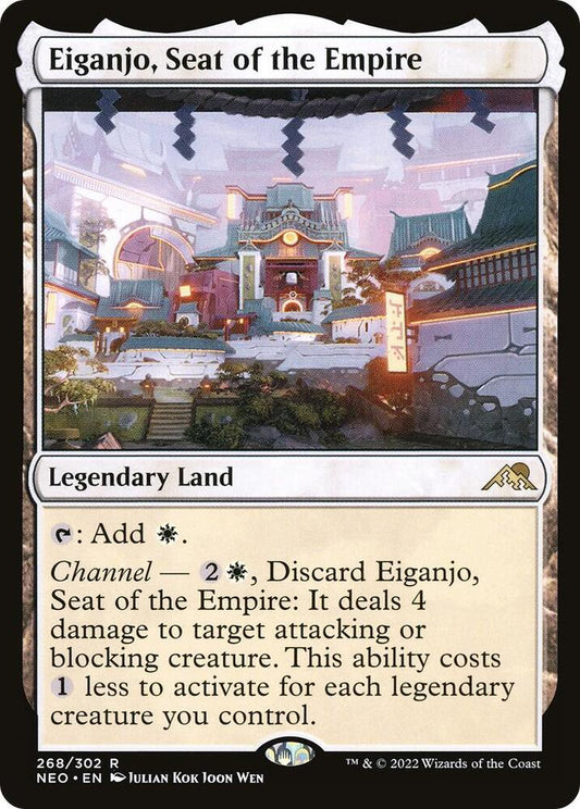 Eiganjo, Seat of the Empire (Foil)- Kamigawa: Neon Dynasty (NEO)