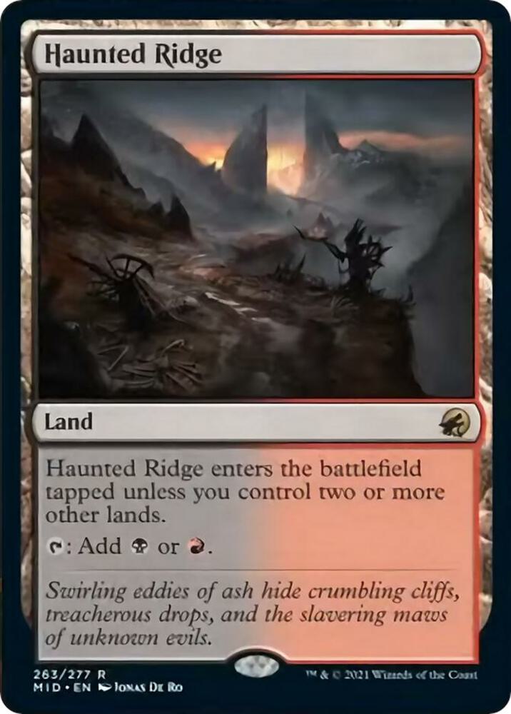 Haunted Ridge - Innistrad: Midnight Hunt (MID)