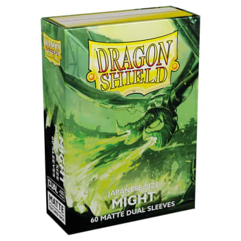 Dragon Shield Sleeves: Japanese DUAL- Matte Might (60 ct.)