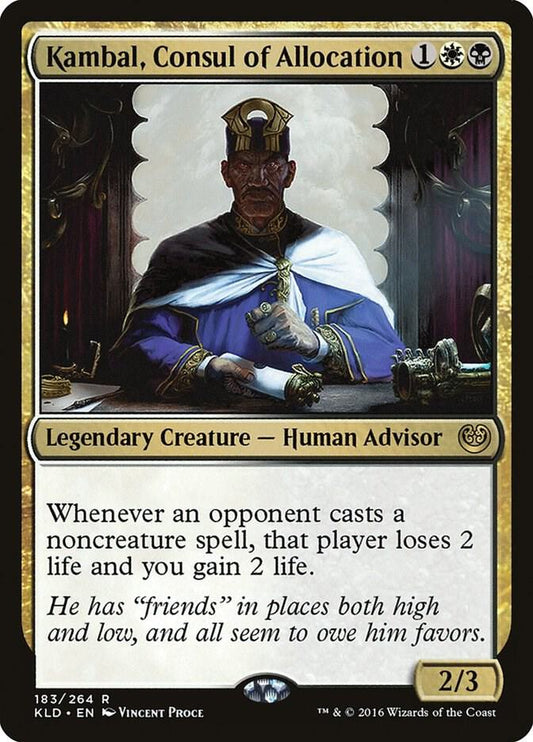 Kambal, Consul of Allocation - Kaladesh (KLD)