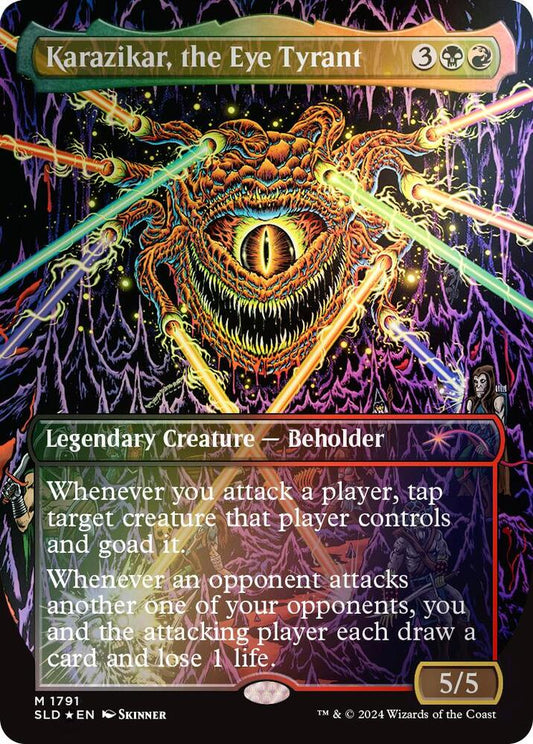 Karazikar, the Eye Tyrant (Rainbow Foil) - Secret Lair Drop Series (SLD)