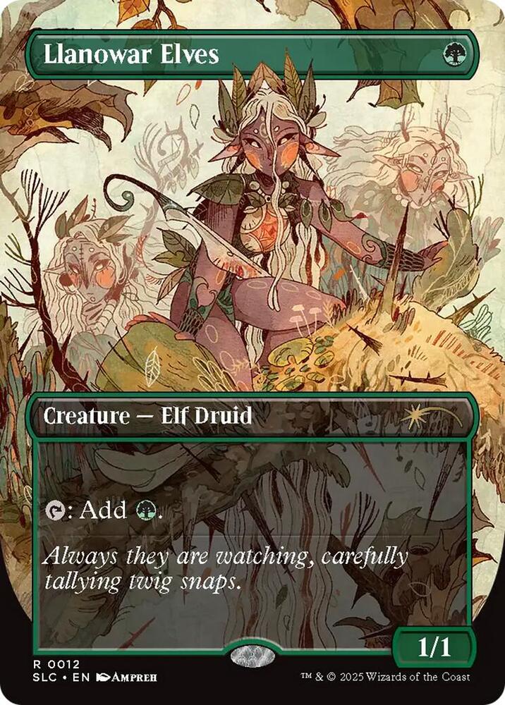 Llanowar Elves (Foil) - Secret Lair Countdown Kit (SLC)