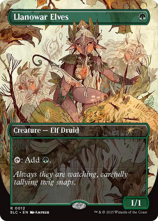 Llanowar Elves (Foil) - Secret Lair Countdown Kit (SLC)