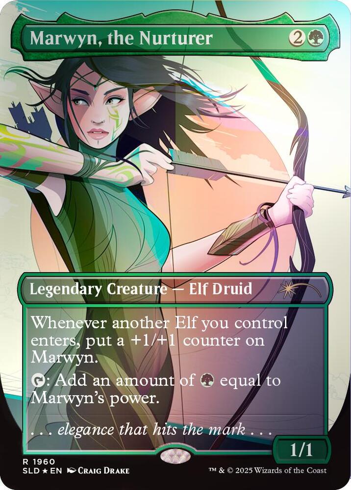 Marwyn, the Nurturer (Rainbow Foil) - Secret Lair Drop Series (SLD)