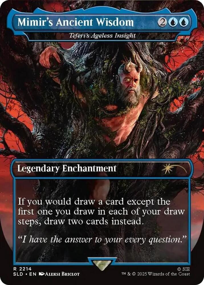 Mimir's Ancient Wisdom - Teferi's Ageless Insight - Secret Lair Drop Series (SLD)