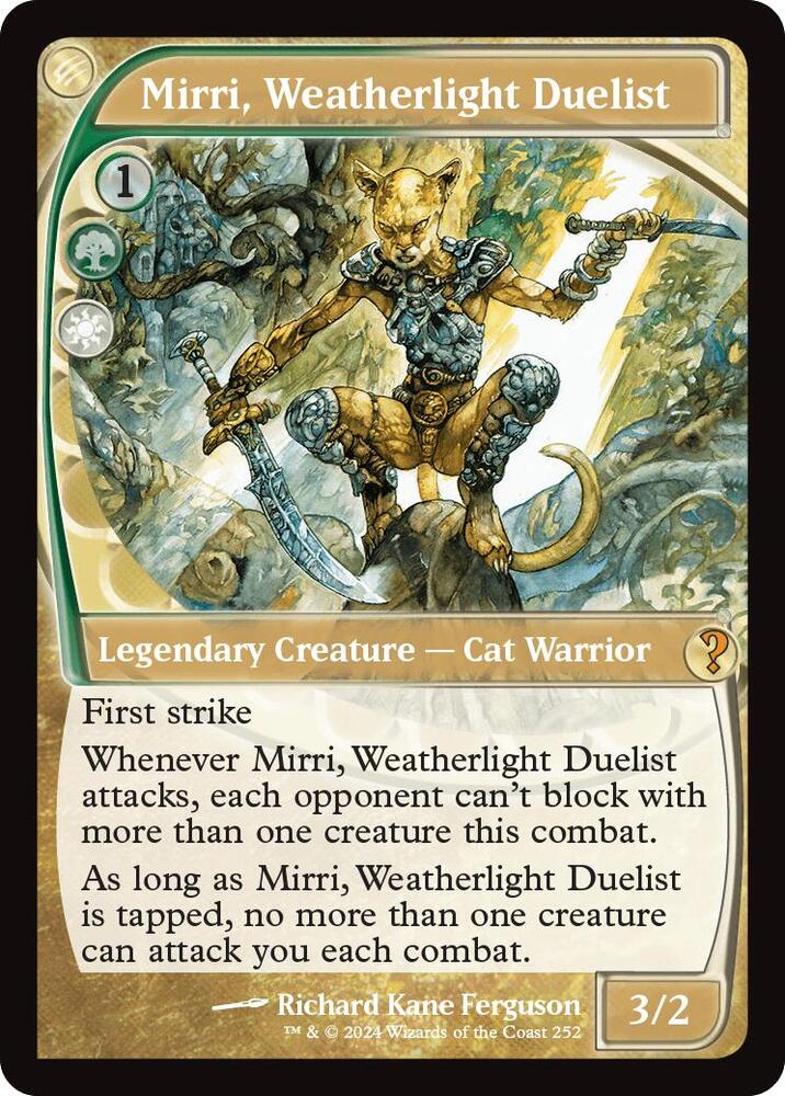 Mirri, Weatherlight Duelist (foil) (Future Sight) - Mystery Booster 2 (MB2)