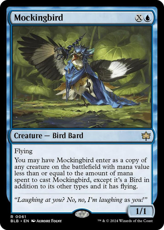 Mockingbird - Bloomburrow (BLB) Foil
