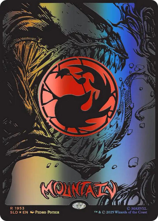 Mountain (1953) (Raised Foil) - Secret Lair Drop Series (SLD)