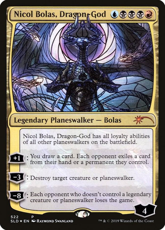Nicol Bolas, Dragon-God (Stained Glass) - Secret Lair Drop Series (SLD)