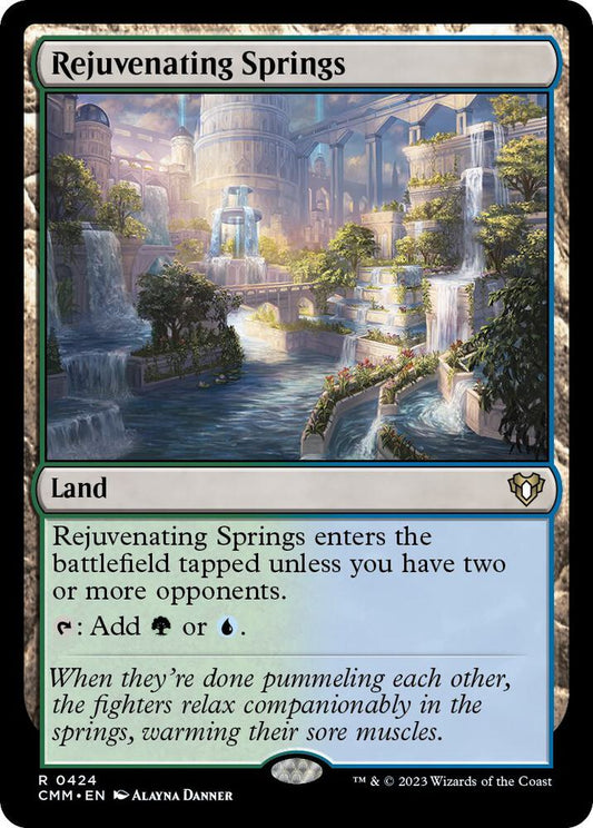 Rejuvenating Springs - Commander Masters (CMM)