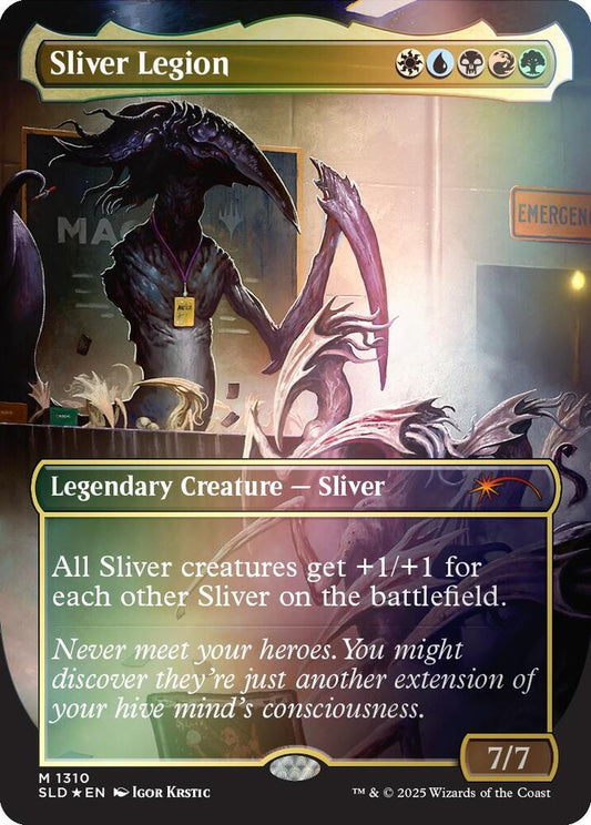 Sliver Legion (1310) (Rainbow Foil) - Secret Lair Drop Series (SLD)