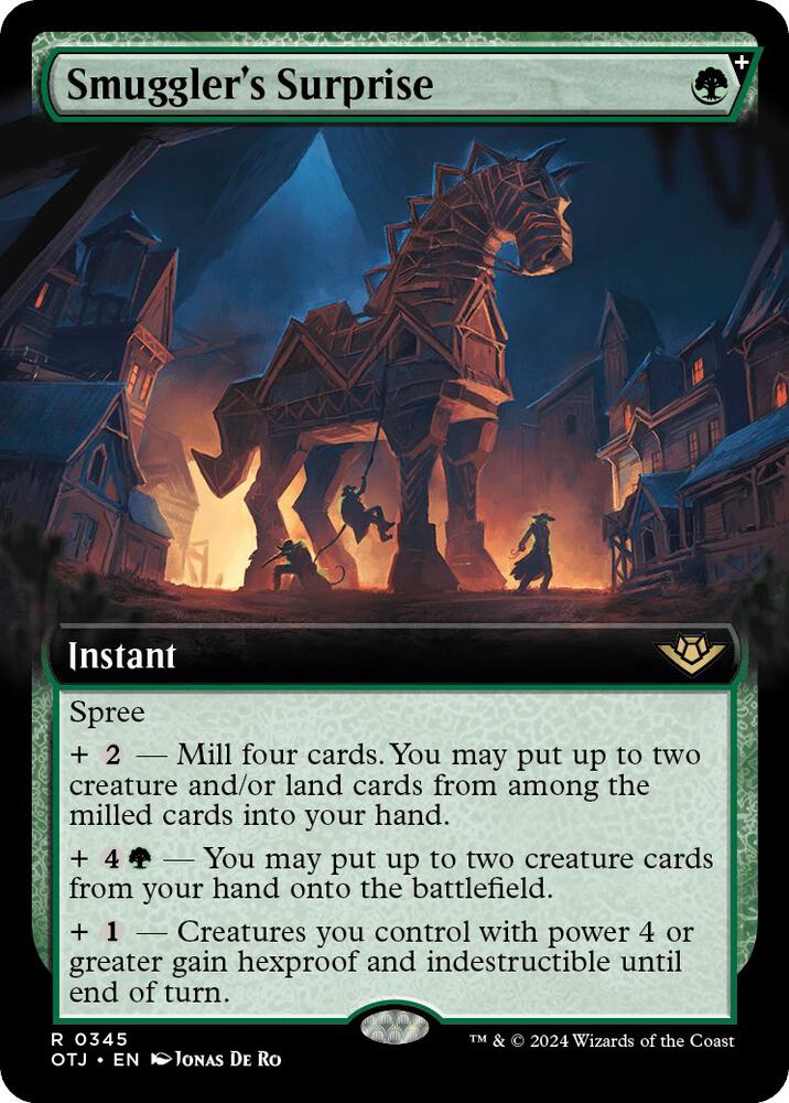 Smuggler's Surprise (Extended Art)(Foil) - Outlaws of Thunder Junction (OTJ)