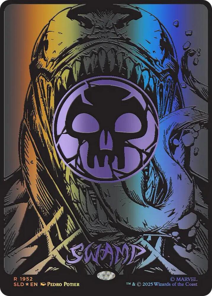 Swamp (1952) (Raised Foil) - Secret Lair Drop Series (SLD)
