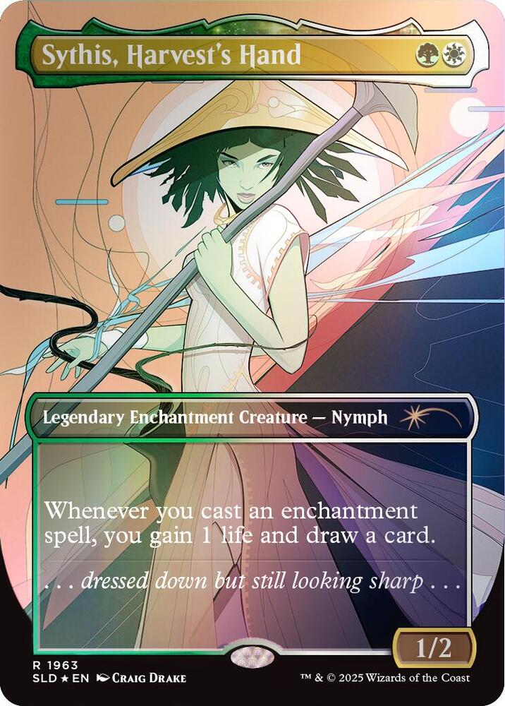 Sythis, Harvest's Hand (Rainbow Foil) - Secret Lair Drop Series (SLD)