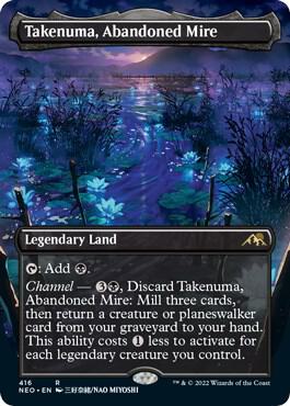 Takenuma, Abandoned Mire (Borderless) - Kamigawa: Neon Dynasty (NEO)