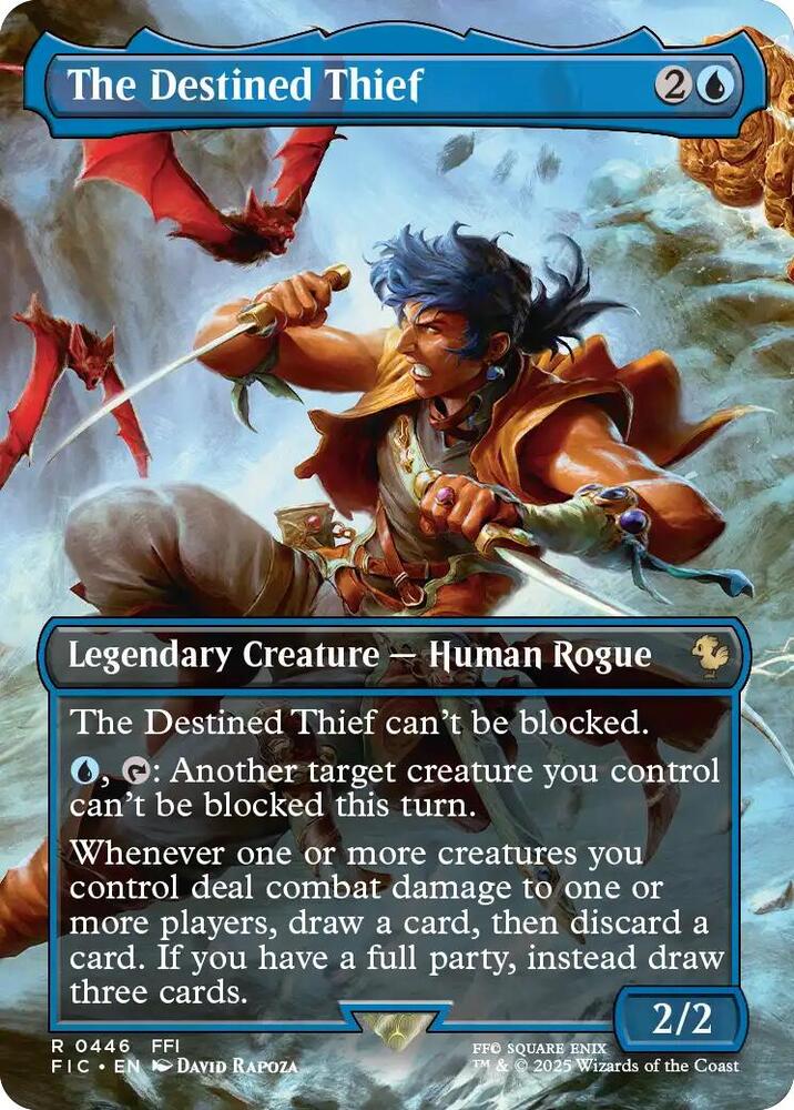 The Destined Thief (Borderless) - Commander: FINAL FANTASY (FIC)