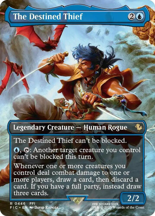 The Destined Thief (Borderless) - Commander: FINAL FANTASY (FIC)