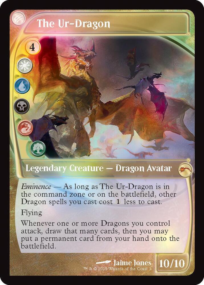 The Ur-Dragon (Future Sight)(foil) - MagicFest Cards (MFP)