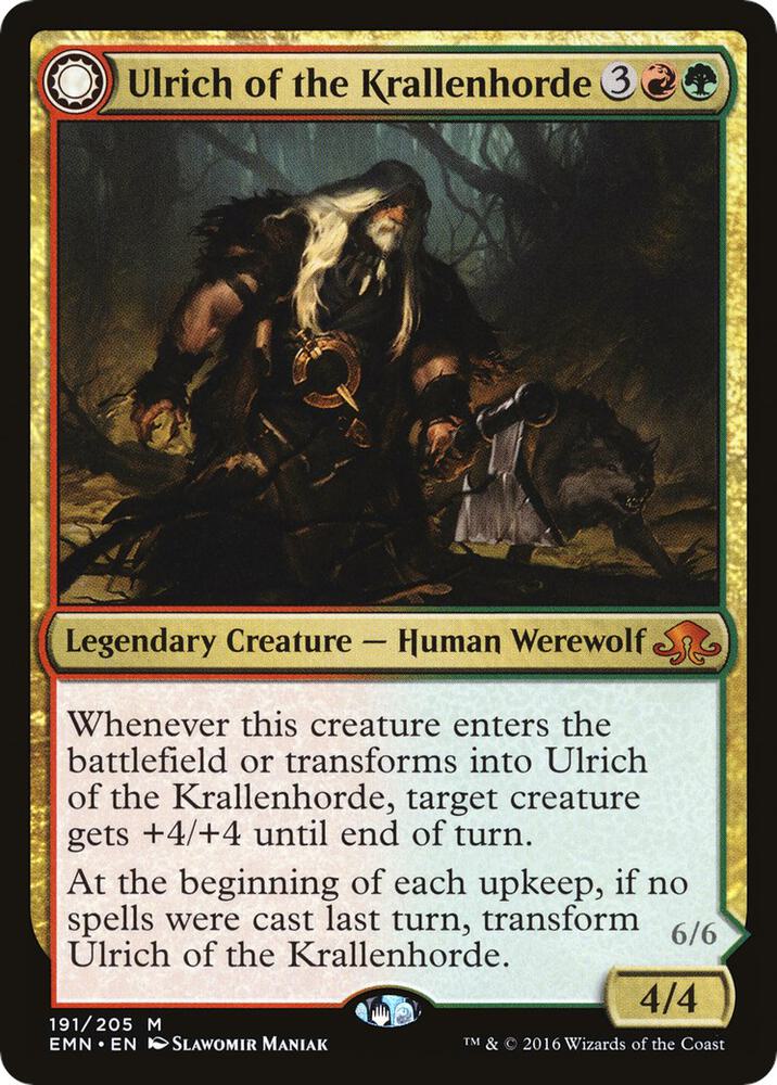 Ulrich of the Krallenhorde - Eldritch Moon (EMN)
