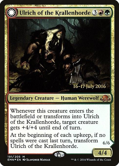 Ulrich of the Krallenhorde - Prerelease Cards (PRE)
