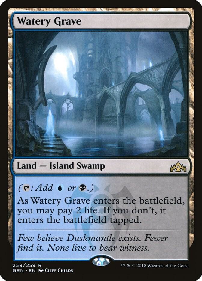 Watery Grave (Foil) - Guilds of Ravnica (GRN)