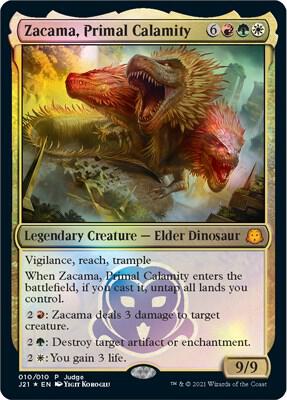 Zacama, Primal Calamity - Judge Promos (JDG)