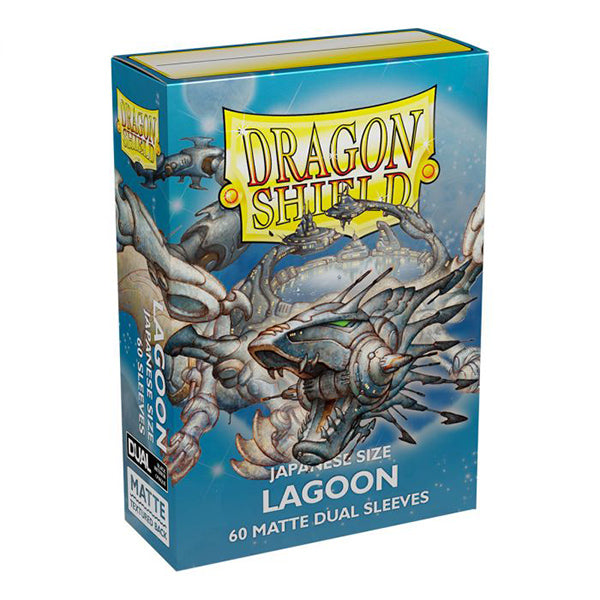 Dragon Shield Sleeves: Japanese DUAL- Matte Lagoon 'Saras' (60 ct.)