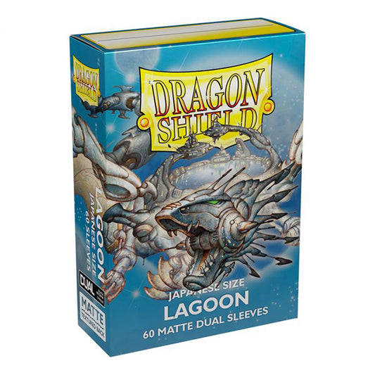 Dragon Shield Sleeves: Japanese DUAL- Matte Lagoon 'Saras' (60 ct.)